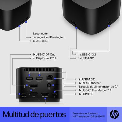 Docking Station HP HP DOCKING  Thunderbolt de 120 W G4