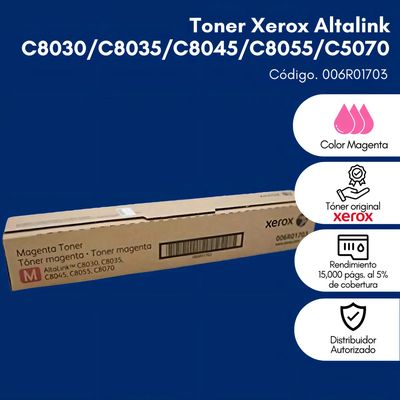 Tóner XEROX AltaLink C8030/8035/8045/8055/8070