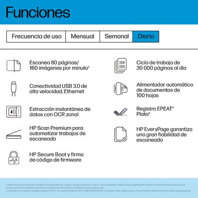 Escaner HP ENT FLOW N9000