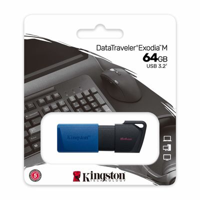 Memoria USB  Kingston Technology DATATRAVELER EXODIA M